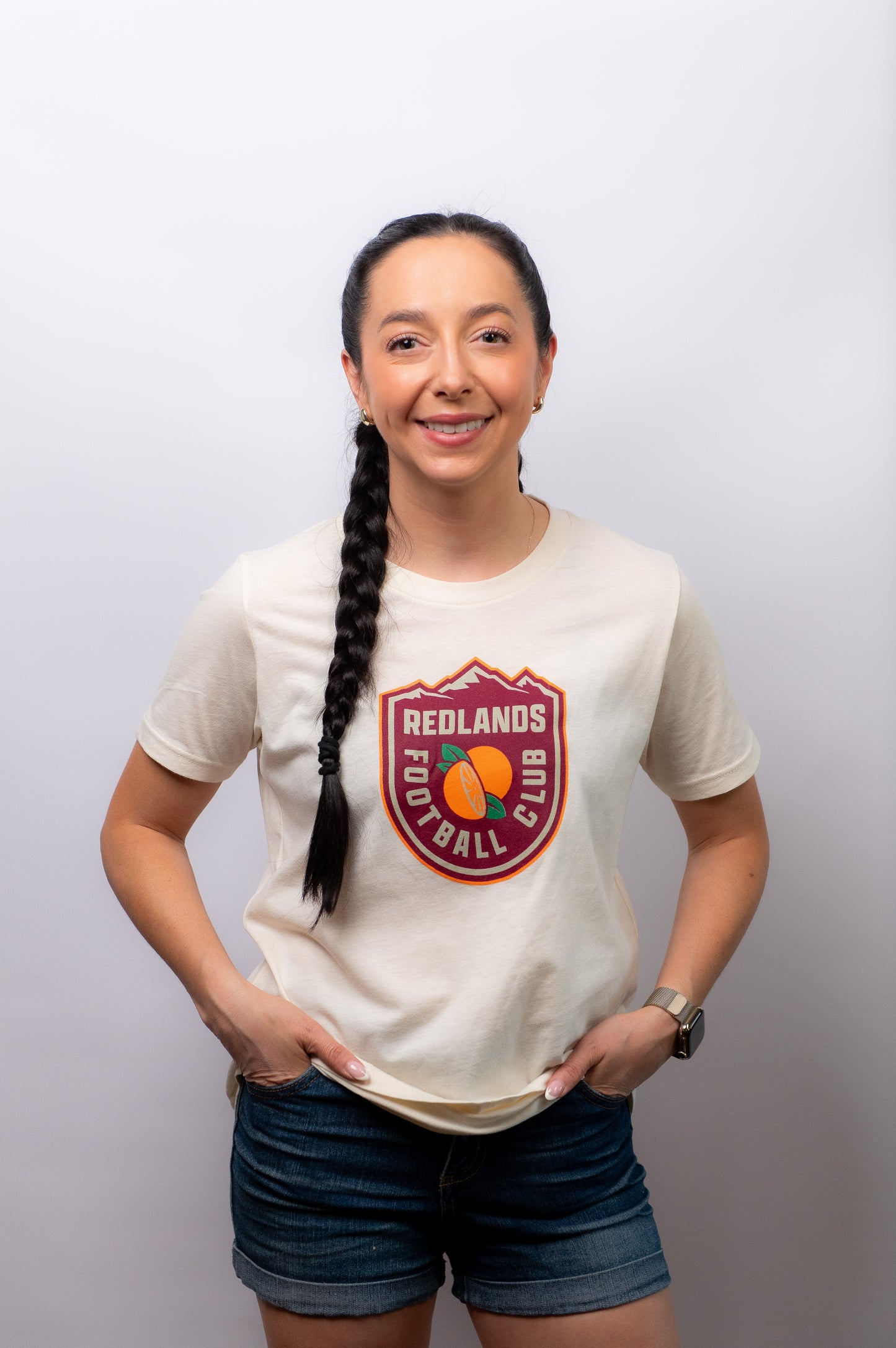 Youth Tee - Badge - Cream