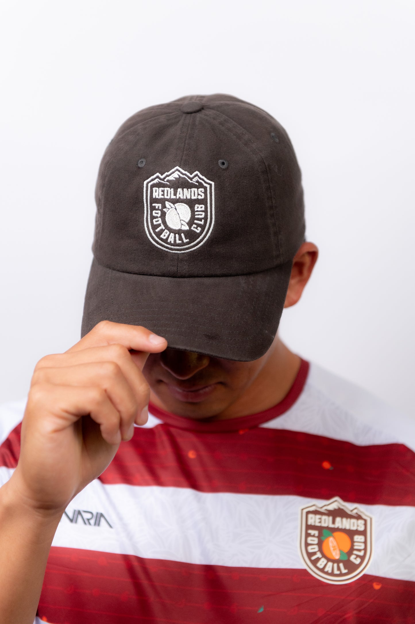 Dad Cap - Badge White - Black