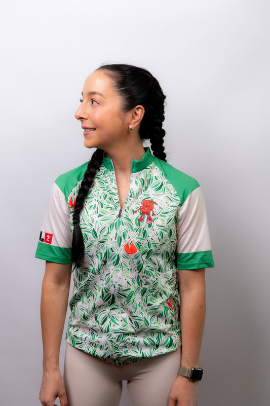 Women's Fondo Bike Jersey - Green