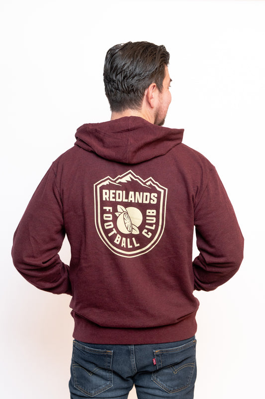 Zip Hoodie W25 Maroon - Image 1