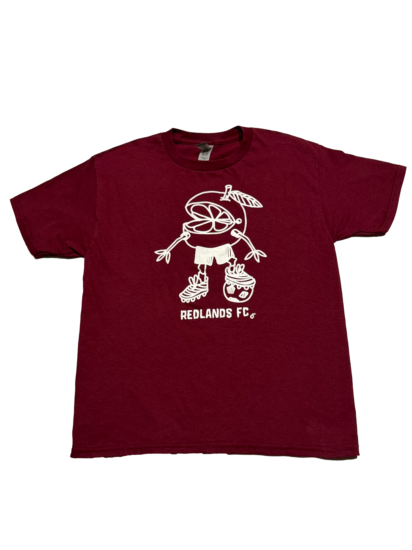 Youth Soccer Kid Maroon - kids maroon orange boy.png