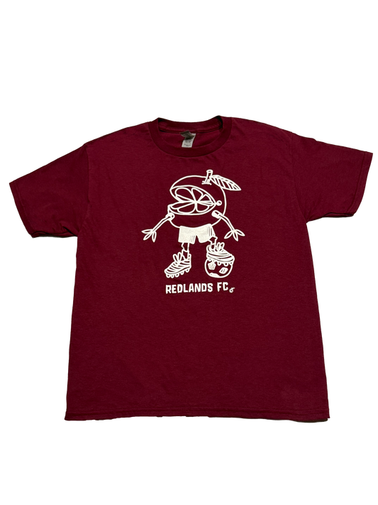 Youth Soccer Kid Maroon - kids maroon orange boy.png